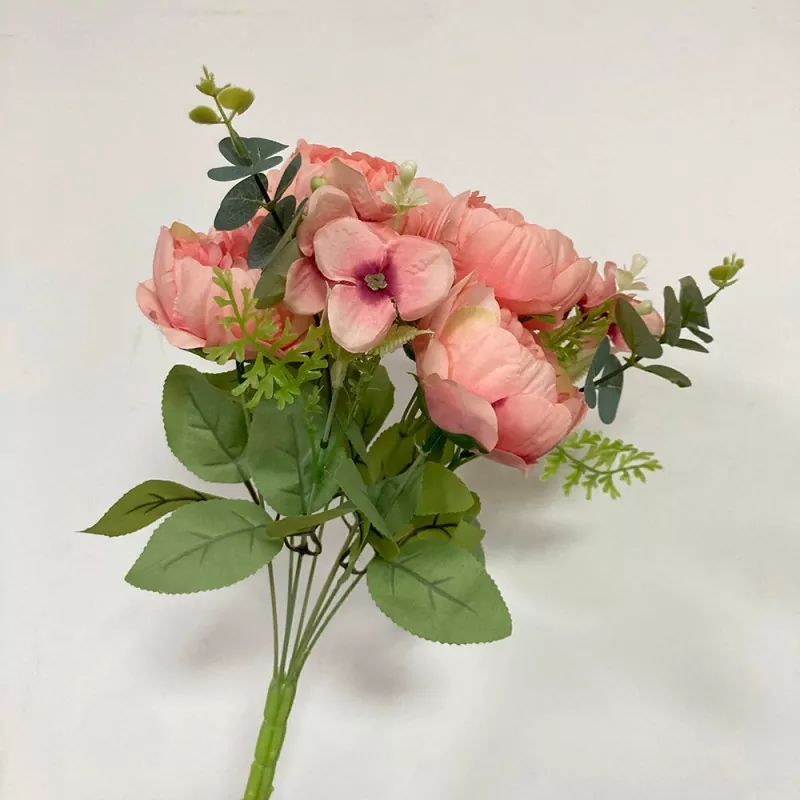 9 forc peony falsa bouque