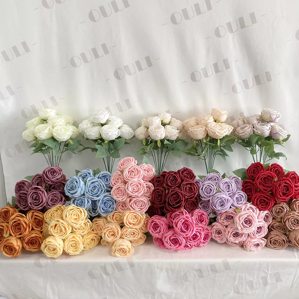 9 gcinn bouquet rose saorga